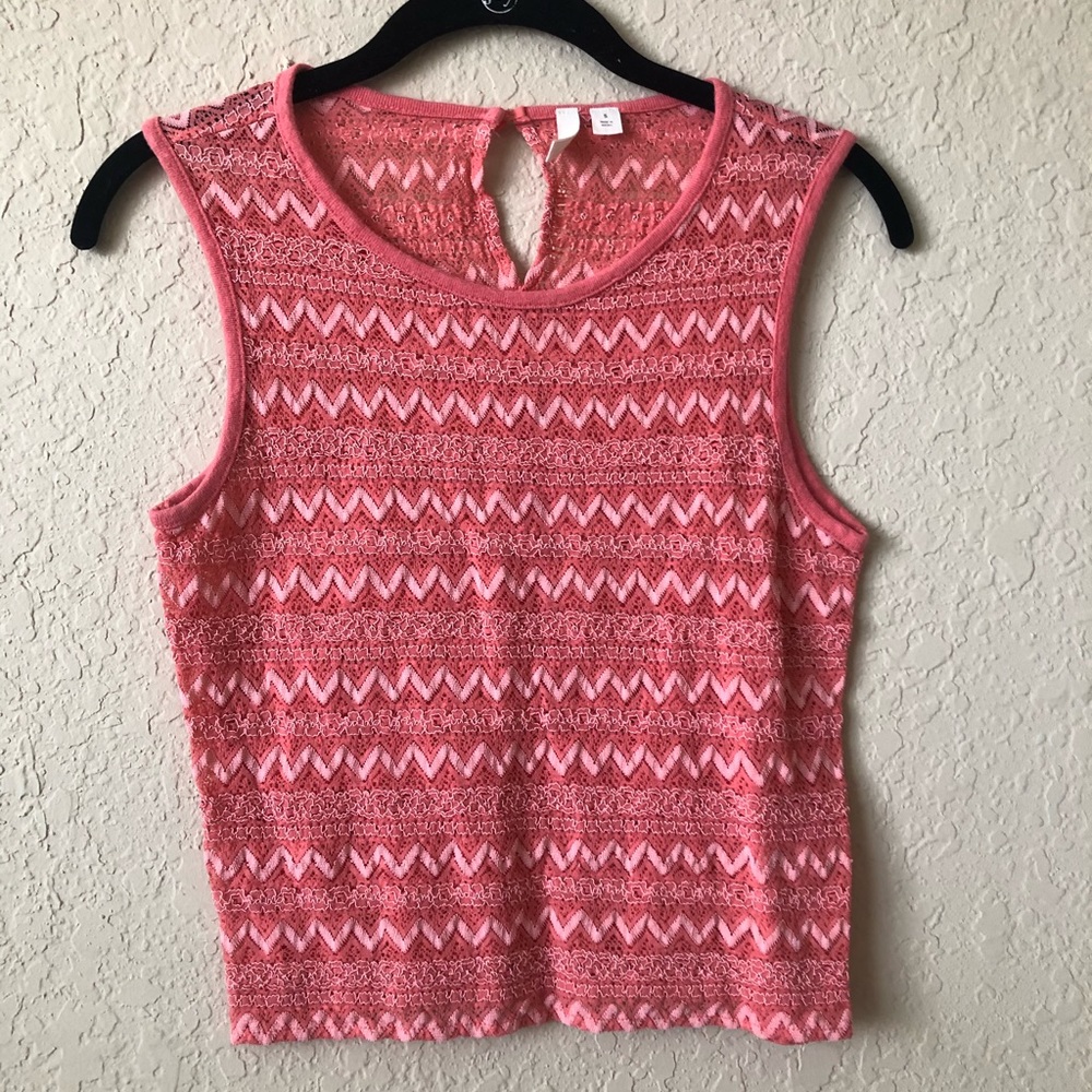 Frenchi Coral Crop Top